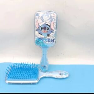 Disney Stitch Air Cushion Brush w/star glitter